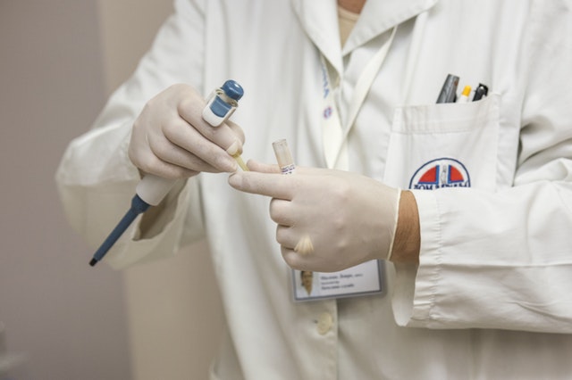 Removing fluid for testing